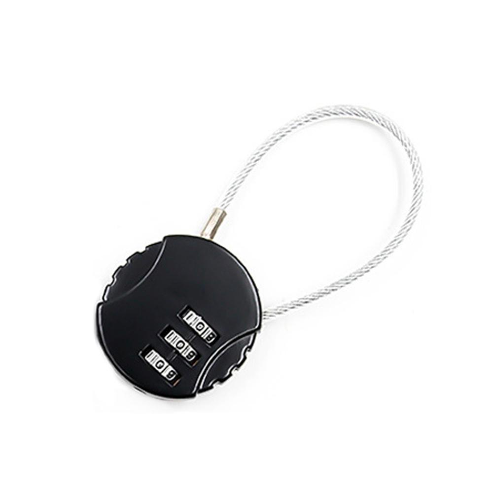 Ổ Khóa Số 3 Chữ Số Bằng Kim Loại Tiện Dụng Cho Người Tập Gym / Leo Núi