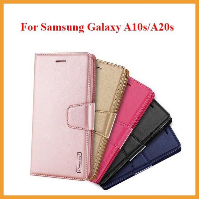 [Freeship] Bao da Samsung Galaxy A10s / A20s dạng ví hiệu hanman, kiểu sáng sang trọng tiện lợi