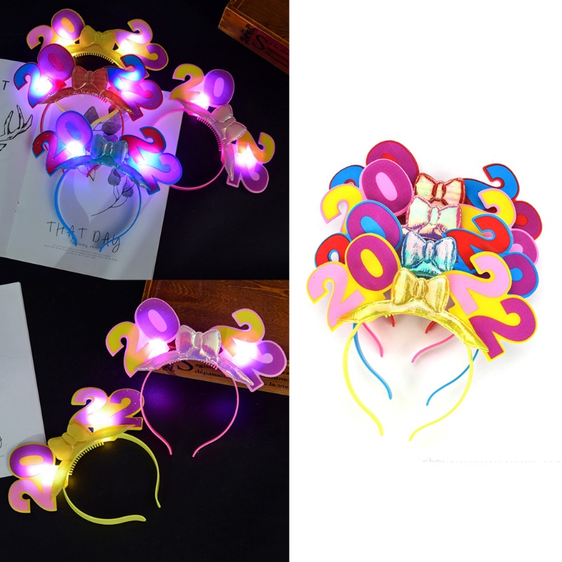 Kẹp Tóc Phát Sáng Màu Sắc Ngẫu Nhiên Đáng Yêu Dành Cho Nữ 2022