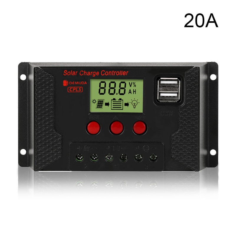 Bộ Điều Khiển Sạc Năng Lượng Mặt Trời 60A/50A/40A/30A/20A/10A 12V 24V