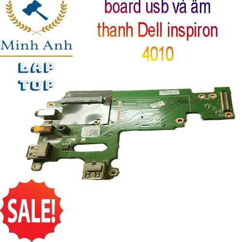 board mạch usb thu wifi và âm thanh laptop Dell 4010 inspiron