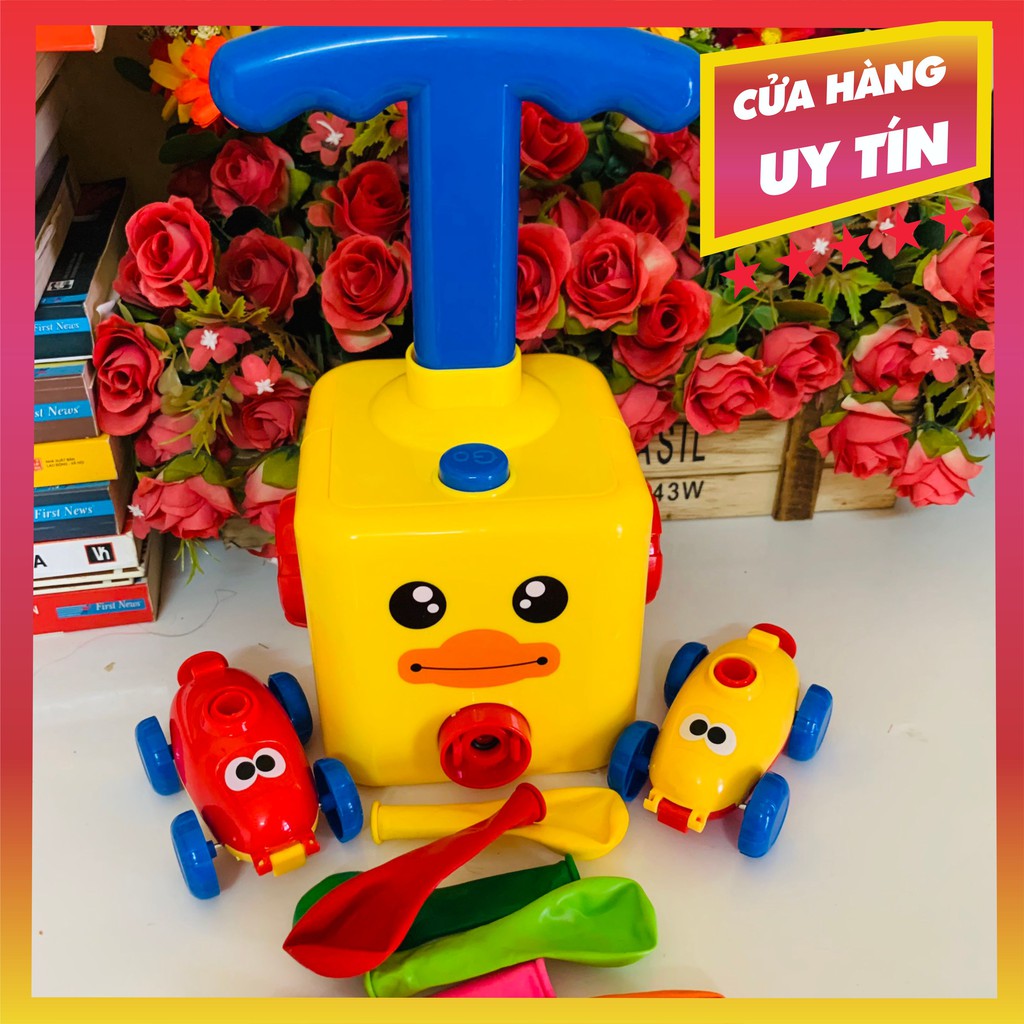 BỘ ĐỒ CHƠI ĐUA XE BÓNG BAY, ĐỒ CHƠI TRẺ EM, ĐỒ CHƠI PHÁT TRIỂN TRÍ THÔNG MINH, BƠM BÓNG BAY ĐUA XE