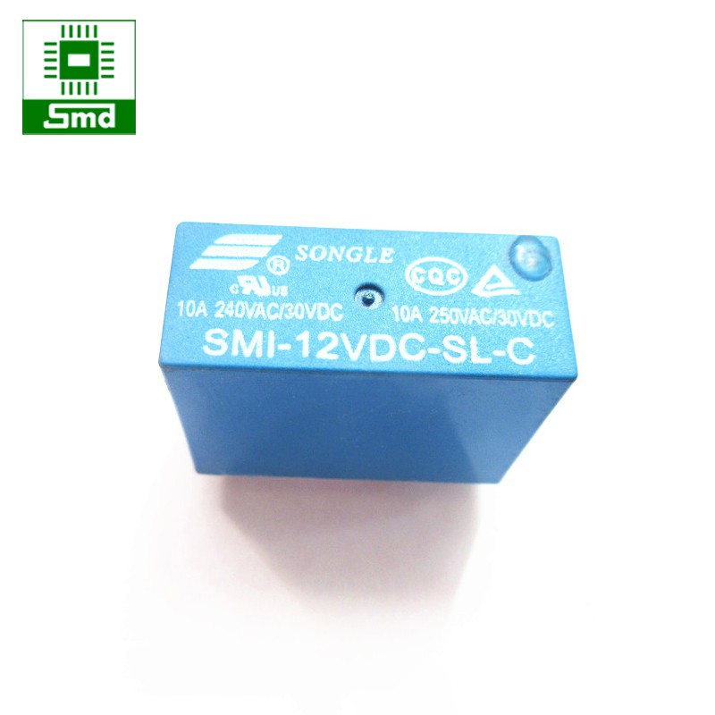 Relay SONGLE SMI-12VDC-SL-C (10A - 5 chân)