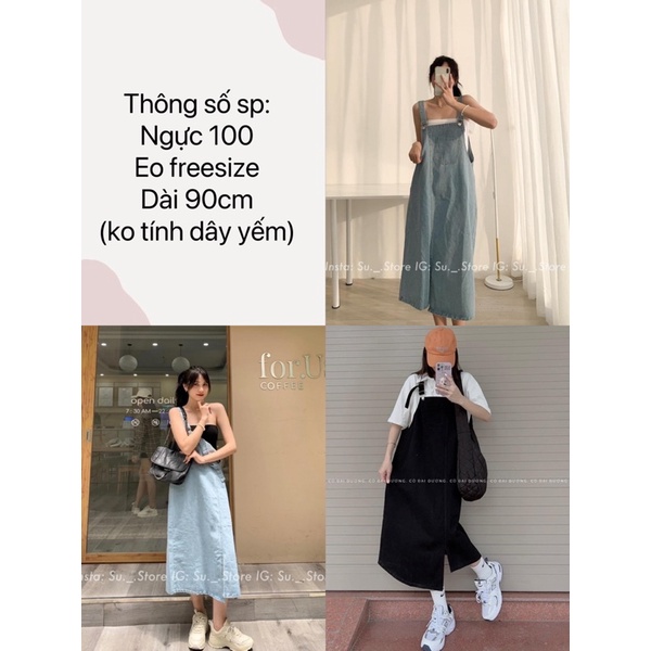 YẾM JEANS DÁNG DÀI 502 thiết kế chất denim cao cấp dễ mix & match form chuẩn style ullzang hàn quốc