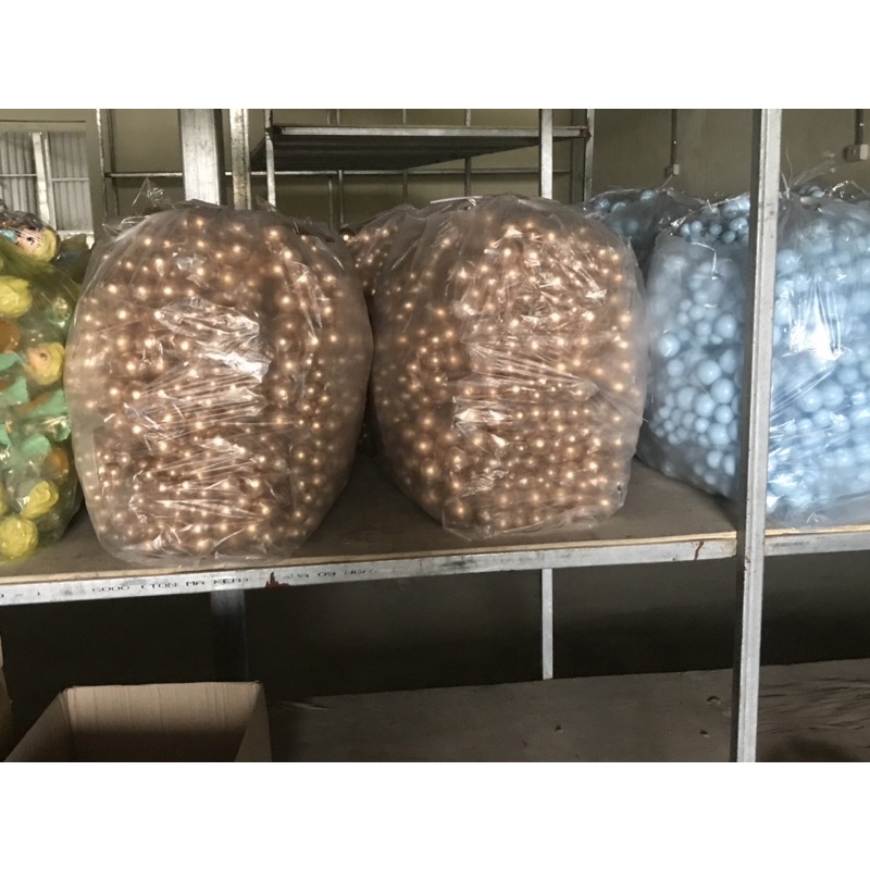 Bịch 40 quả bi xốp trang trí bánh sinh nhật, bi nhựa trang trí bánh