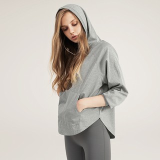 Áo Hoodie Thể Thao Dài Tay Dáng Rộng Chất Liệu Nhanh Khô Thời Trang Dành Cho Nữ