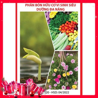 Phân Bón Hữu Cơ Vi Sinh Siêu Dưỡng Đa Năng