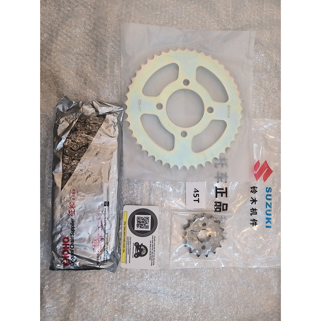 Nhông sên đĩa Suzuki EN150A