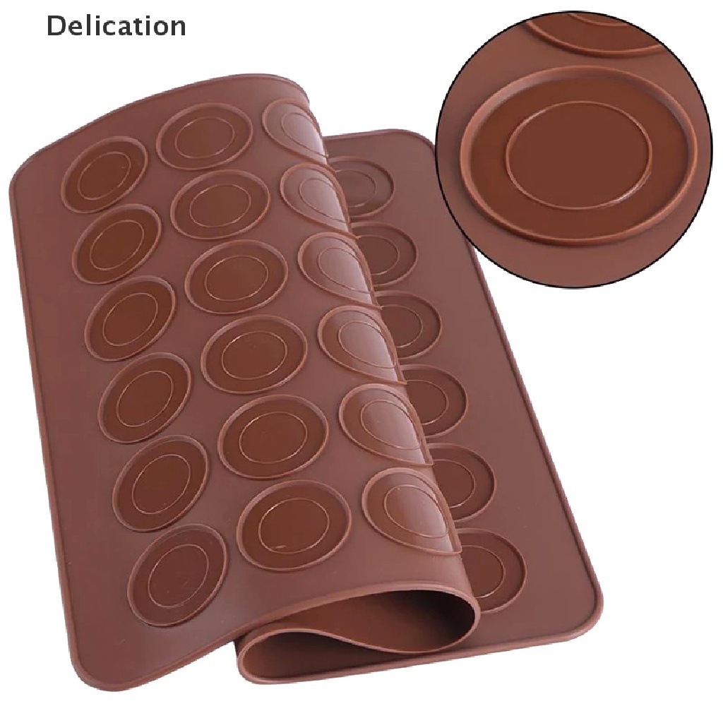 Khuôn silicon 30 ngăn làm bánh macaron tiện lợi
