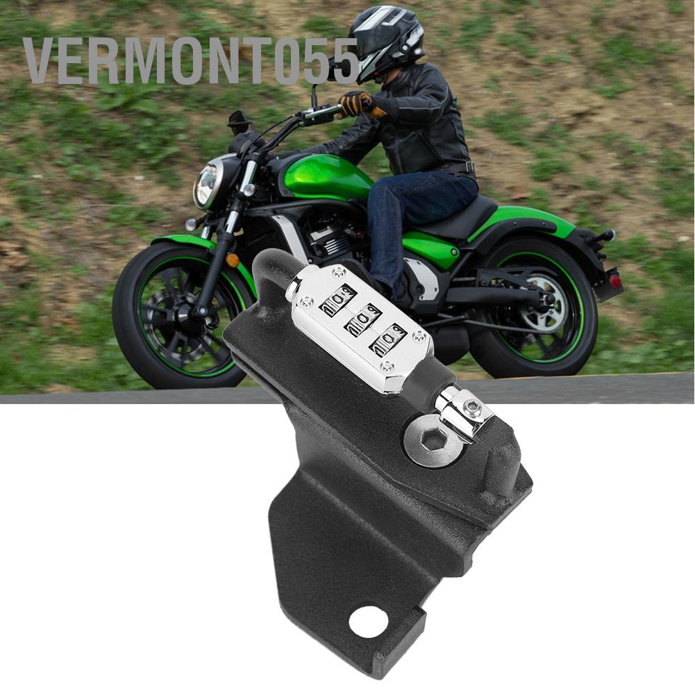 Có thể bán buôn Móc Khóa Mũ Bảo Hiểm Bằng Hợp Kim Nhôm Cho Xe Mô Tô Kawasaki Vulcan S 2015-2019 vermont055 Hàng giao ngay