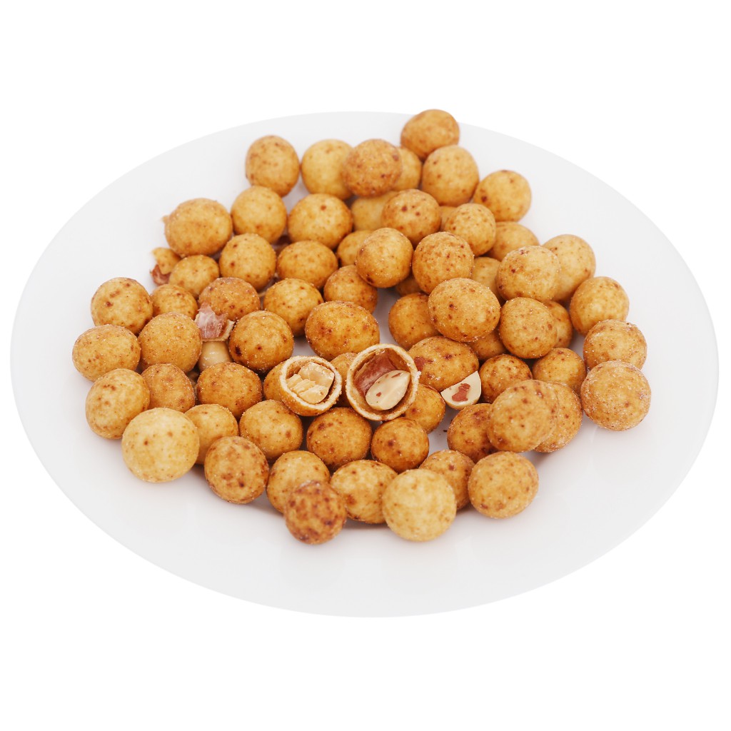 Combo 10 Gói Snack Đậu Phộng Pinatsu Siêu Xốp Oishi