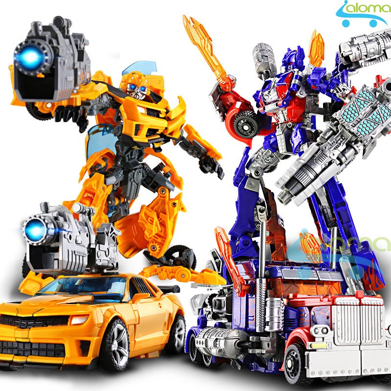 Robot biến hình ôtô Transfomer cao 20cm Optimus Prime