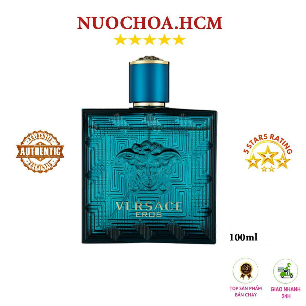 Nước Hoa Nam Thơm Lâu Eros bản EDT dung tích 100ml - Hương thơm nam tính mạnh mẽ đầy lôi cuốn - Nuochoa.hcm