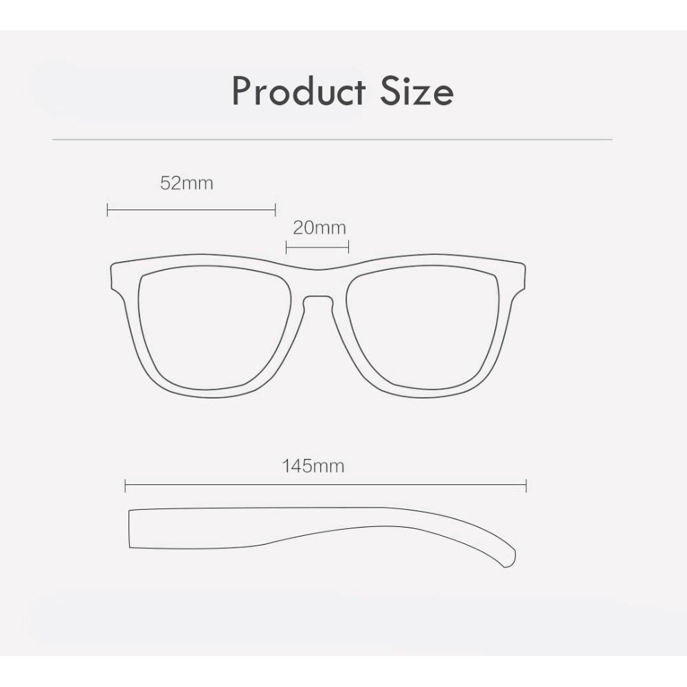 Kính mát phân cực chống tia UV Xiaomi Mijia Classic TYJ01TS - Chính Hãng