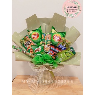 Bó hoa bánh kẹo