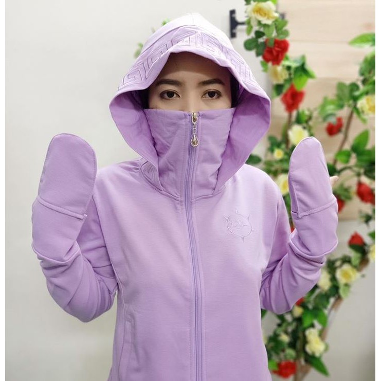 Áo khoác chống nắng 4 trong 1 đẹp giá rẻ size S-M-L(38-58kg)