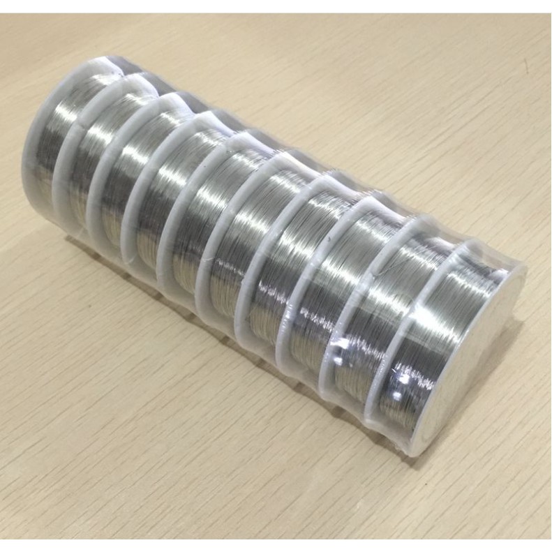 Cuộn Dây Đồng Màu Vàng/Bạc Dùng Làm Trang Sức Diy