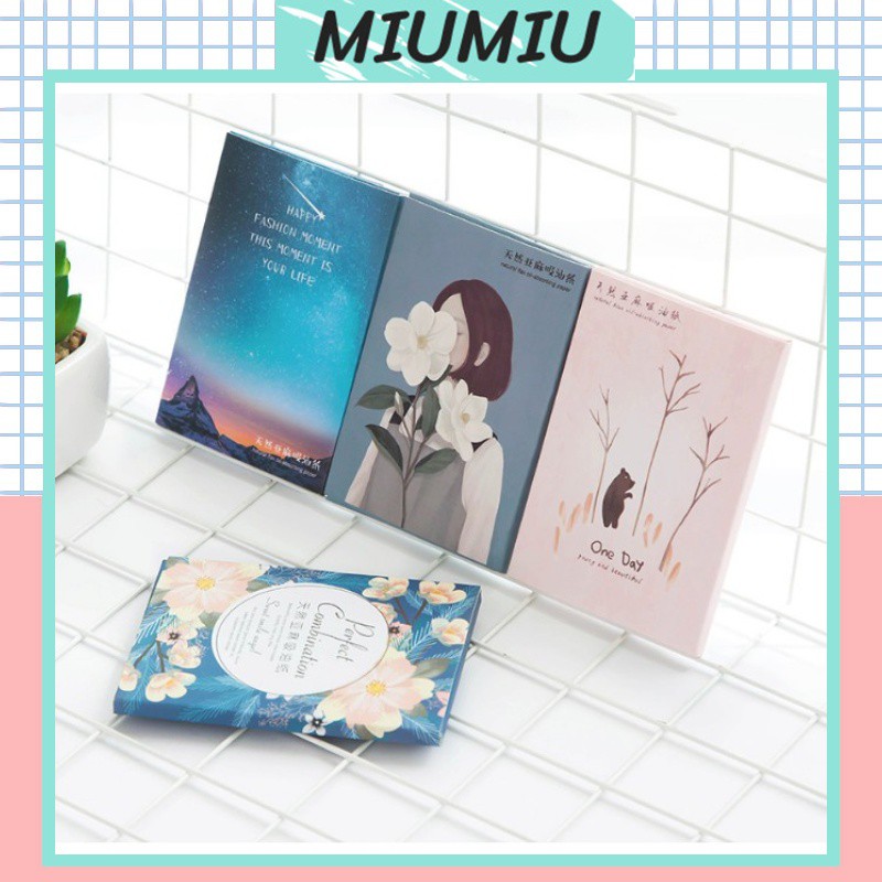 Giấy Thấm Dầu Da Mặt Gói 50 tờ Nội Địa Trung