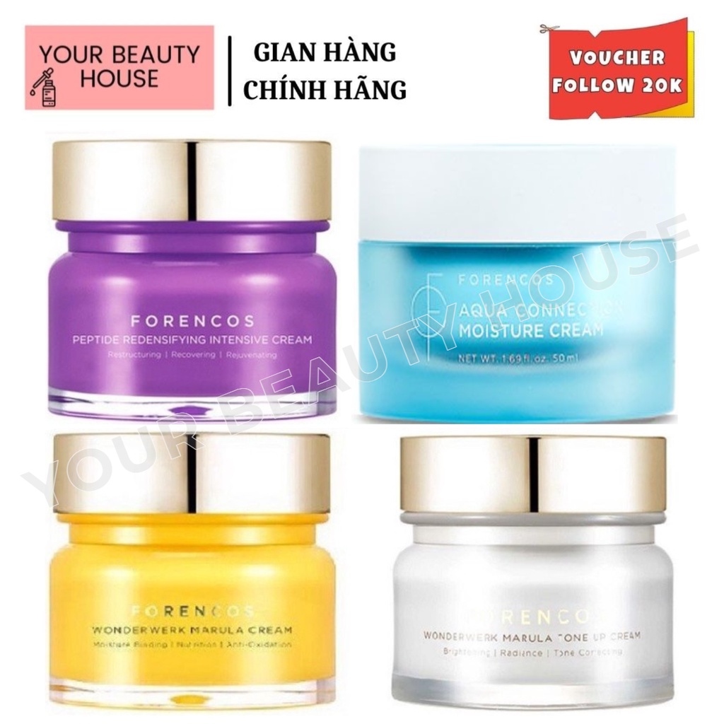 [Forencos] Kem Dưỡng Da Trắng Sáng Forencos - 50Ml
