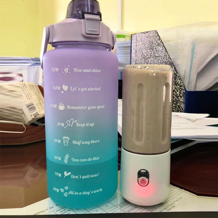 Máy Xay Sinh Tố Cầm Tay Đa Năng Juicing Cup Với Dao 6 Lưỡi Xay Cực Nhanh