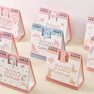Lịch để bàn năm 2021 in hình động vật siêu cute