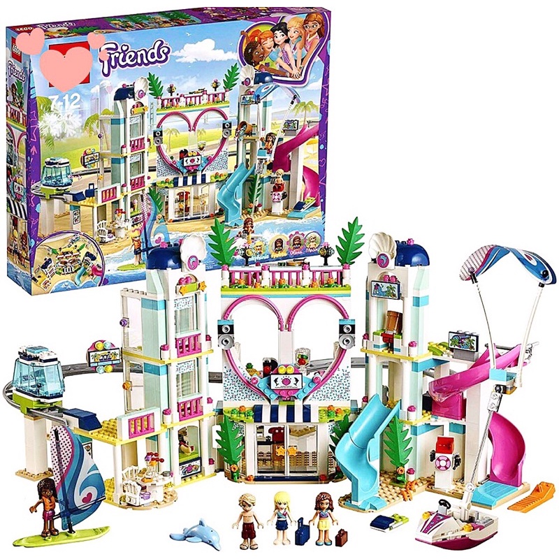 Đồ chơi lego friend lắp khu công viên nước thể thao cho bé friends bela 11035 Sx3018
