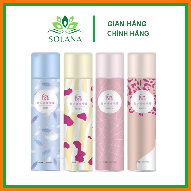 Dầu Gội Khô Issy Dạng Xịt Nội Địa Trung siêu hot SOLANA