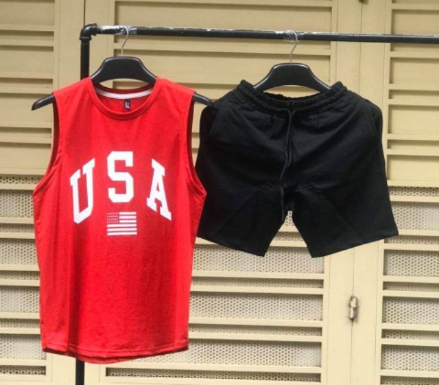 Đồ bộ thể thao thun lạnh USA | BigBuy360 - bigbuy360.vn