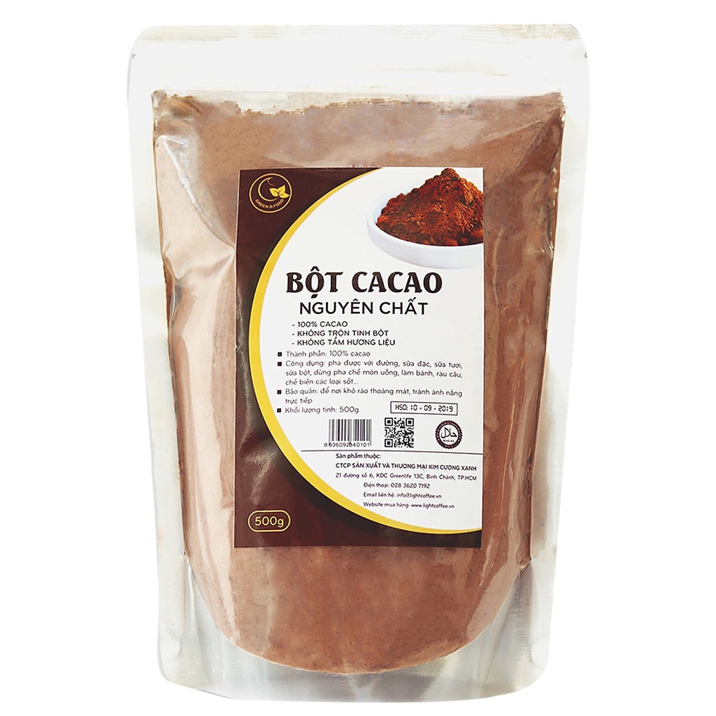 500g Bột Cacao Nguyên Chất Indonesia