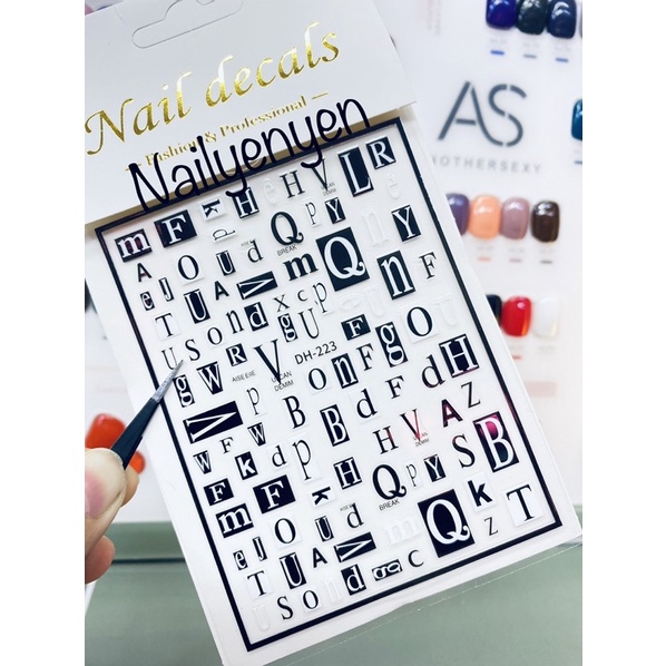 Sticker dán móng  - rẻ vô địch