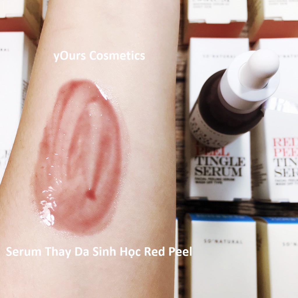 [Auth Hàn] Serum Red Peel Thay Da Sinh Học So Natural - Tinh Chất Tái Tạo Da Red Peel
