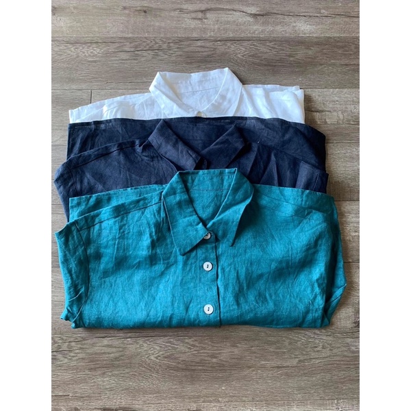 Áo linen xuất xịn