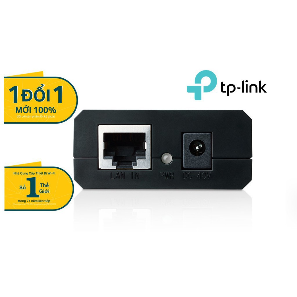  TP-Link TL-POE150S Bộ cấp nguồn POE chuẩn IEEE 802.3af Tự xác định nguồn điện