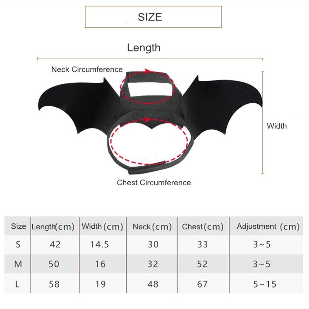 Bộ Đồ Hóa Trang Cánh Dơi 1 Món Xinh Xắn Cho Thú Cưng