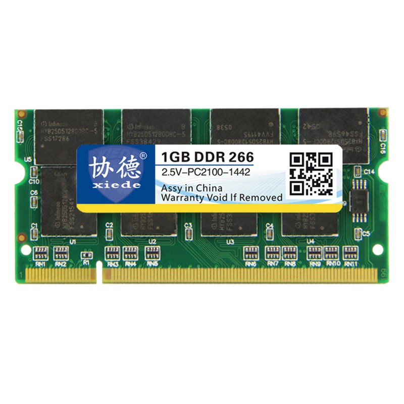 Ram Ddr 266 1gb Pc-2100 Ddr1 200pin Dimm 266mhz Cho Notebook X009 | BigBuy360 - bigbuy360.vn