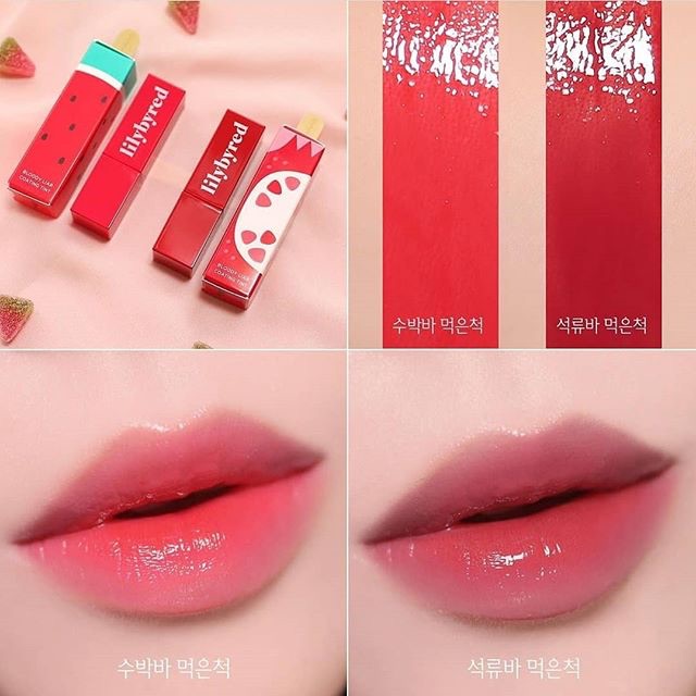 [Phiên bản giới hạn]Son Tint Bóng lilybyred BLOODY LIAR COATING TINT ICECREAM EDITION