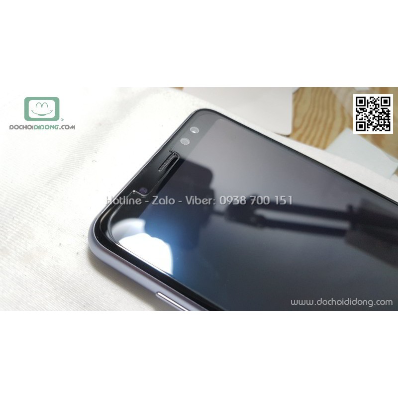 Miếng dán cường lực Samsung A8 Plus 2018 Nillkin Amazing H+ Pro