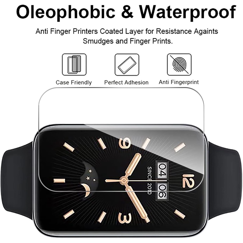 Miếng Dán Hydrogel Mềm Bảo Vệ Màn Hình Cong Cho Đồng Hồ Thông Minh Xiaomi Mi Band 7 Pro Mi Band 7pro