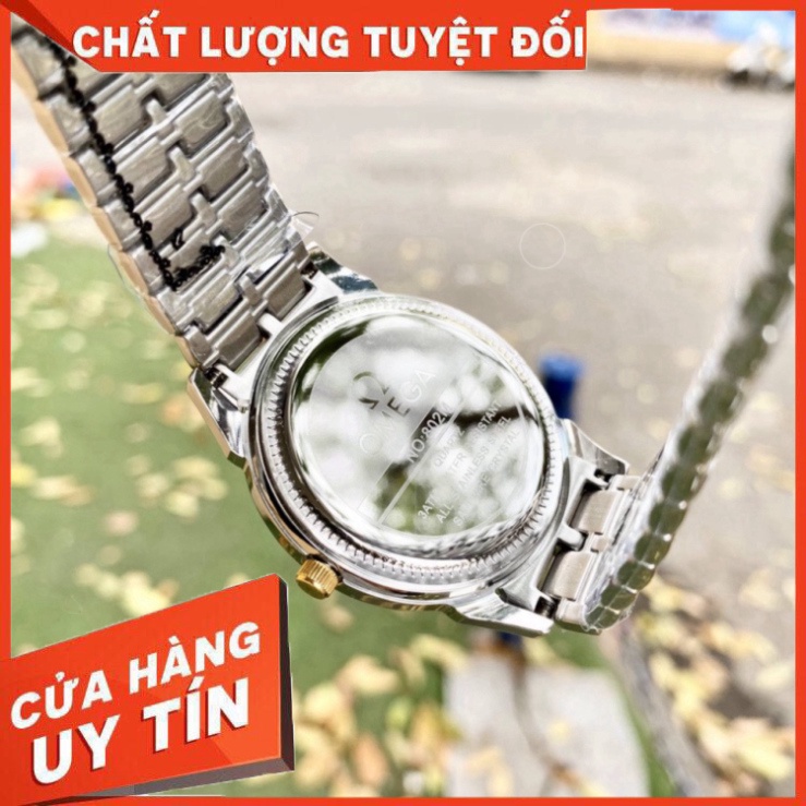 Đồng Hồ Nam 0mega Sapphire OM037 Case 38mm ĐEN Máy Pin Nhật Chống Xước Tuyệt Đối