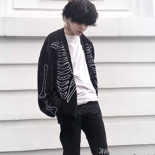 Áo khoác Torso Cardigan đen