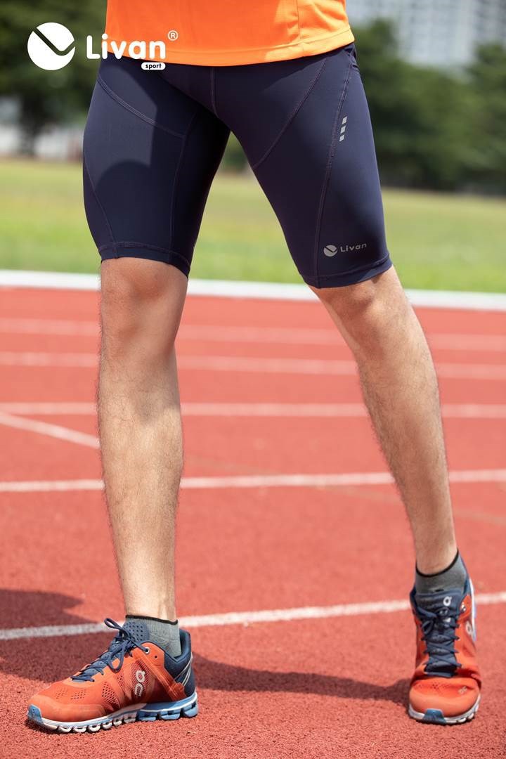 Quần Đùi Nam Chạy Bộ Running Bó Cơ Giúp Chạy Tốc Độ Nhanh Hơn, Cao Cấp Chính Hãng Livan Sport | BigBuy360 - bigbuy360.vn