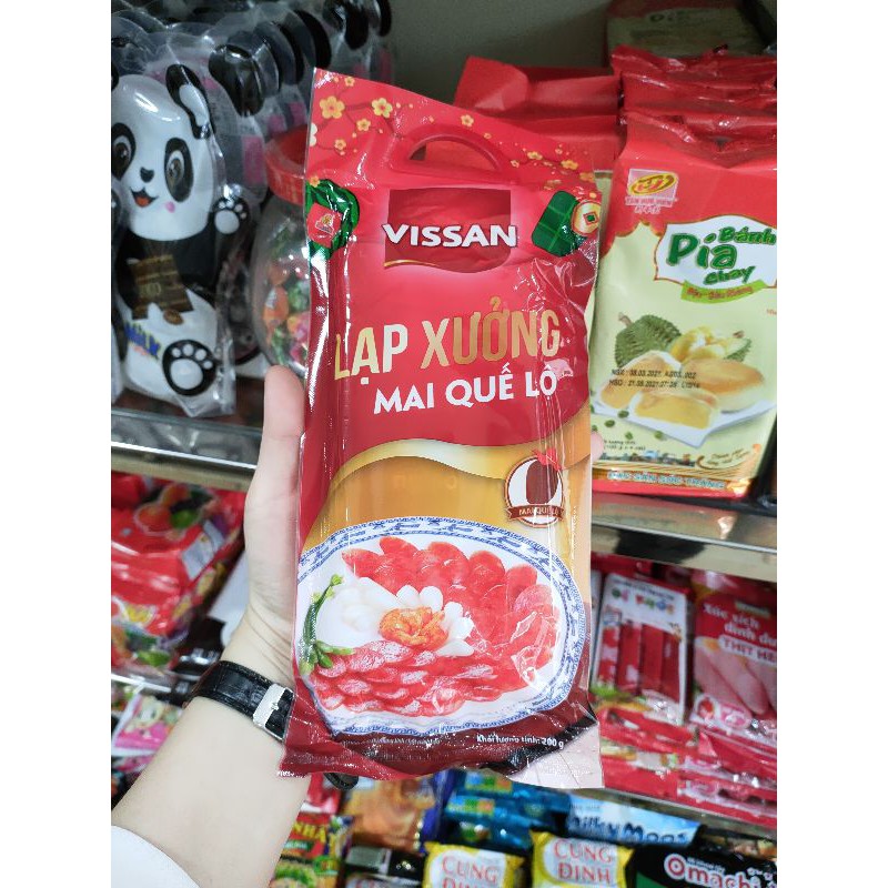 Lạp xưởng mai quế lộ Vissan 200g