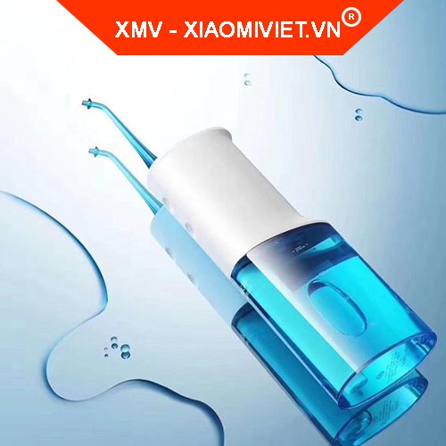 Tăm nước Xiaomi Soocas W3/W3 Pro - Xịt vệ sinh răng miệng - Bộ 4 đầu vòi - Hàng chính hãng