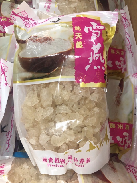 500gr Tuyết yến, Bồ mễ (Tuyết liên tử), Nhựa đào, Lệ đào