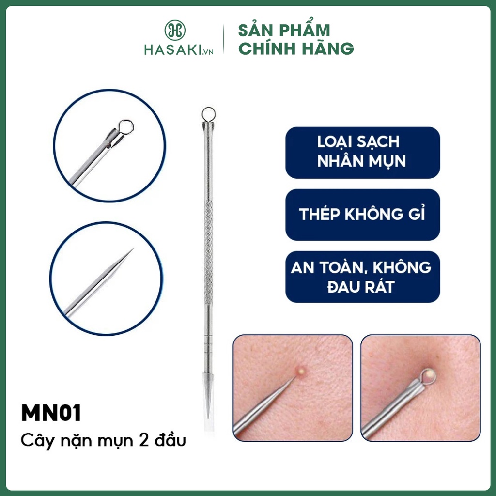 Cây Nặn Mụn Vacosi 2 Đầu NM01 Hasaki Sản phẩm chính hãng