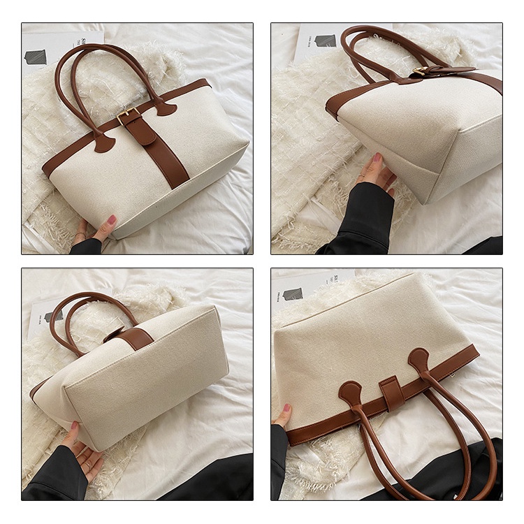 Túi Xách canvas Cỡ Lớn Thời Trang Mùa Hè 2022 Mới Chất Lượng Cao Cho Nữ
