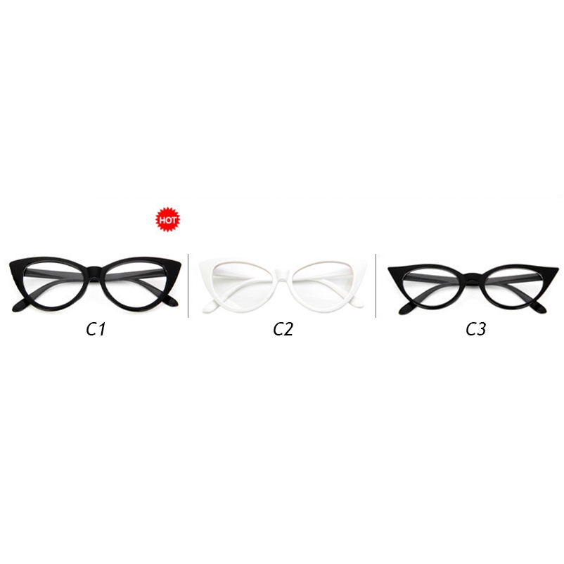 Mắt kính chống bức xạ kiểu mắt mèo hợp mốt thời trang