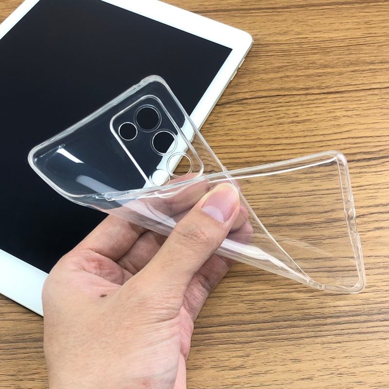Ốp Điện Thoại TPU Mềm Trong Suốt Cho Oppo Reno6 Reno5 Reno4 Reno 6 5 4 Pro Plus Z 6z 5G