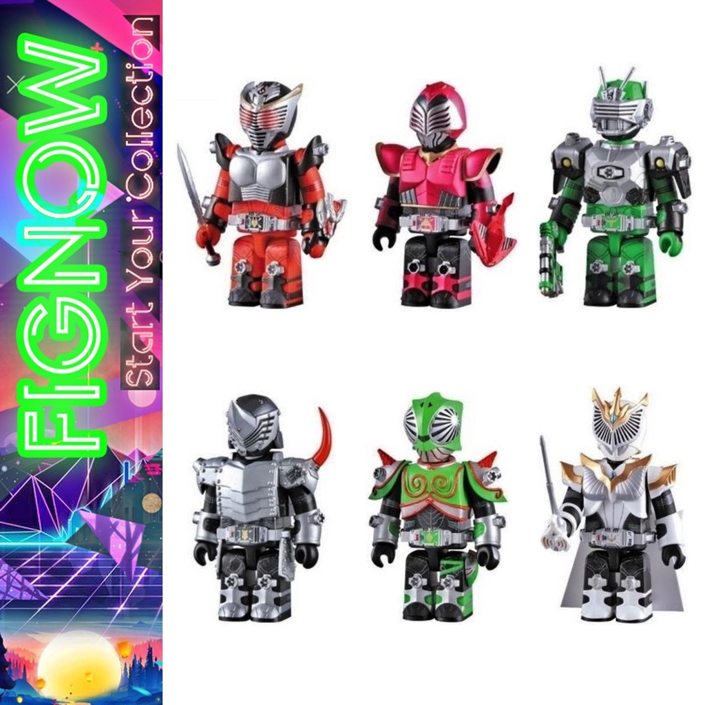 Mô hình đồ chơi chính hãng Kubrick Kamen Rider Ryuki Series