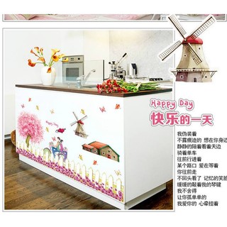 Decal dán tường Perfect CT45 - Chân tường tình nhân